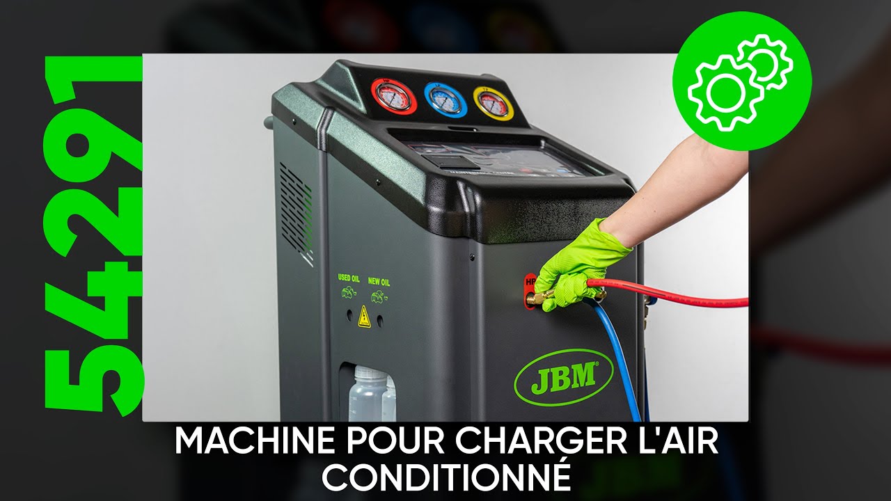 COMMENT UTILISER la MACHINE DE CHARGE DE CLIMATISATION pour votre voiture