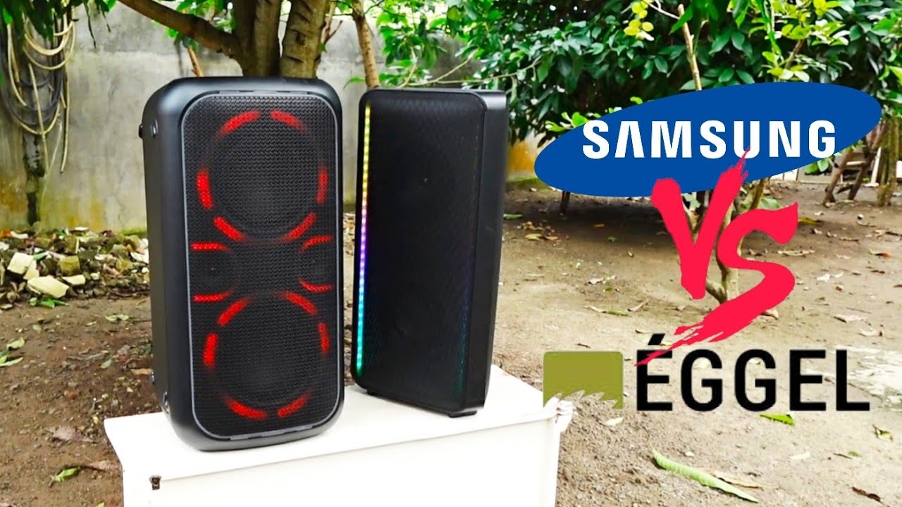 Samsung SoundTower MX-ST40B против Eggel Fortis 4 🔥🔥🔥 #караоке #колонка #tws #partybox #eggel #sa...