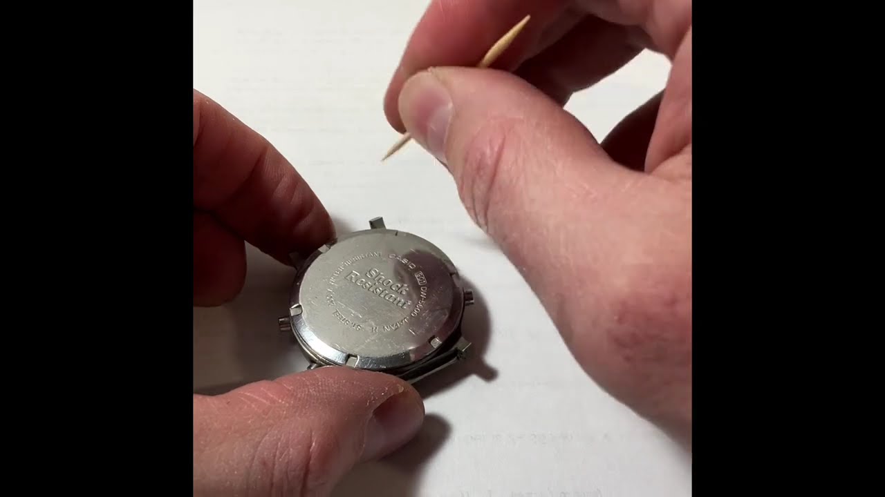 Restoration Casio Dw5600c vintage