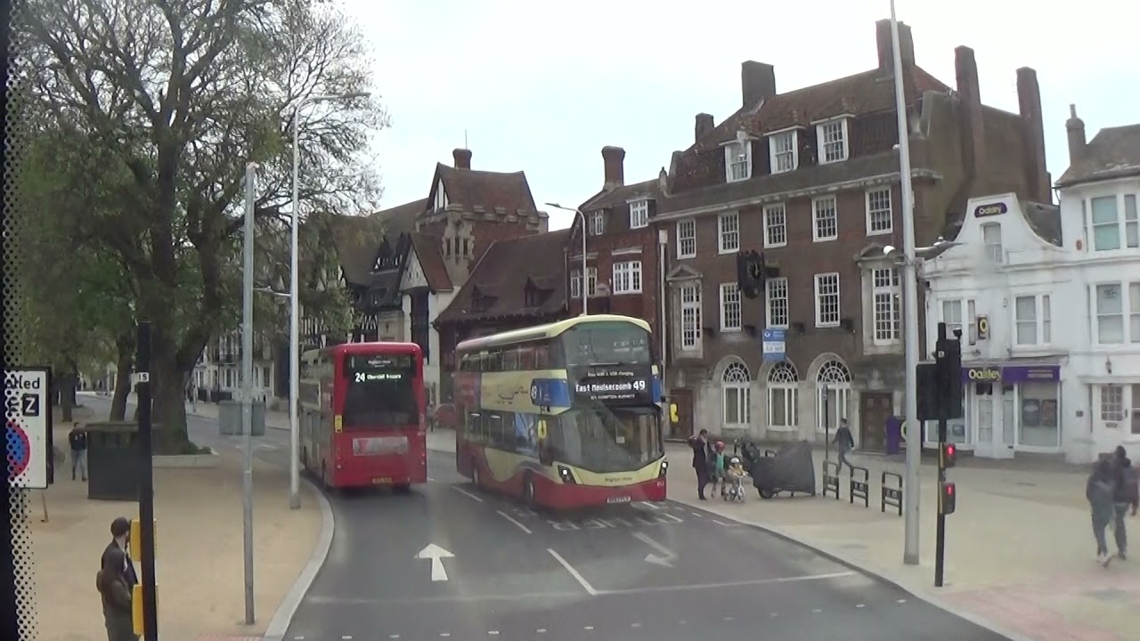Foxy riding on Brighton and Hove bus route 79 in East Sussex, 2nd May 2021 pt4
