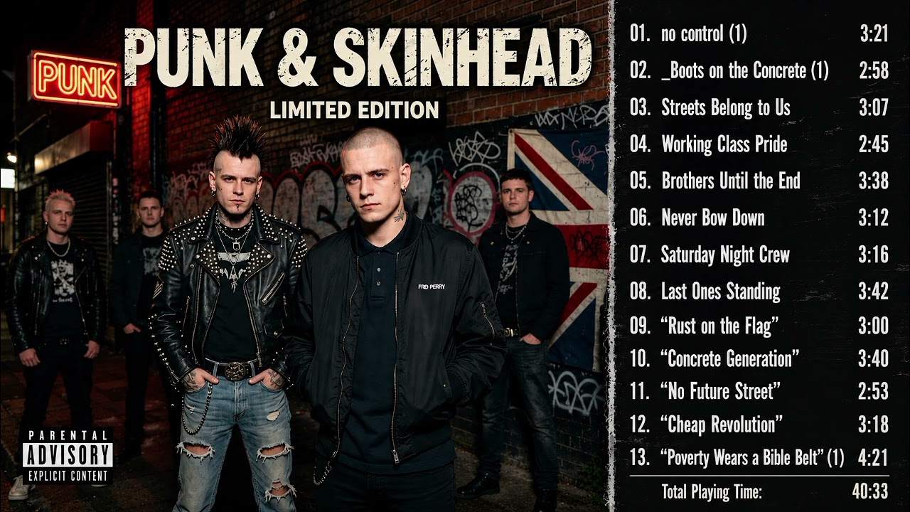Best Punk & Skinhead Music Compilation - Limited Edition (Full Album)