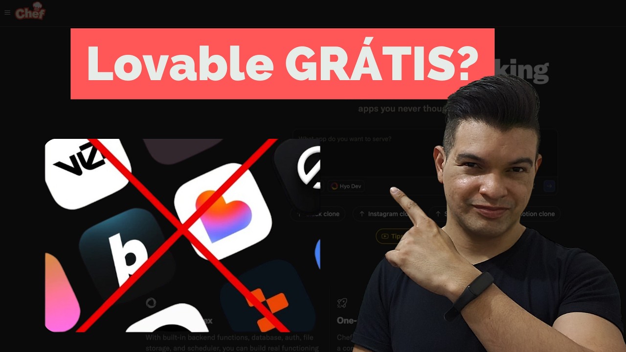 Chef: A Alternativa Open Source ao Lovable (GR&Aacute;TIS e Full-Stack)