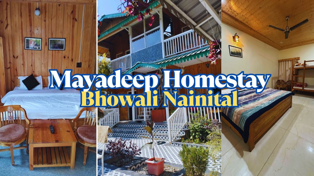 🏡 Mayadeep Homestay – Your Peaceful Retreat in Bhowali, Nainital