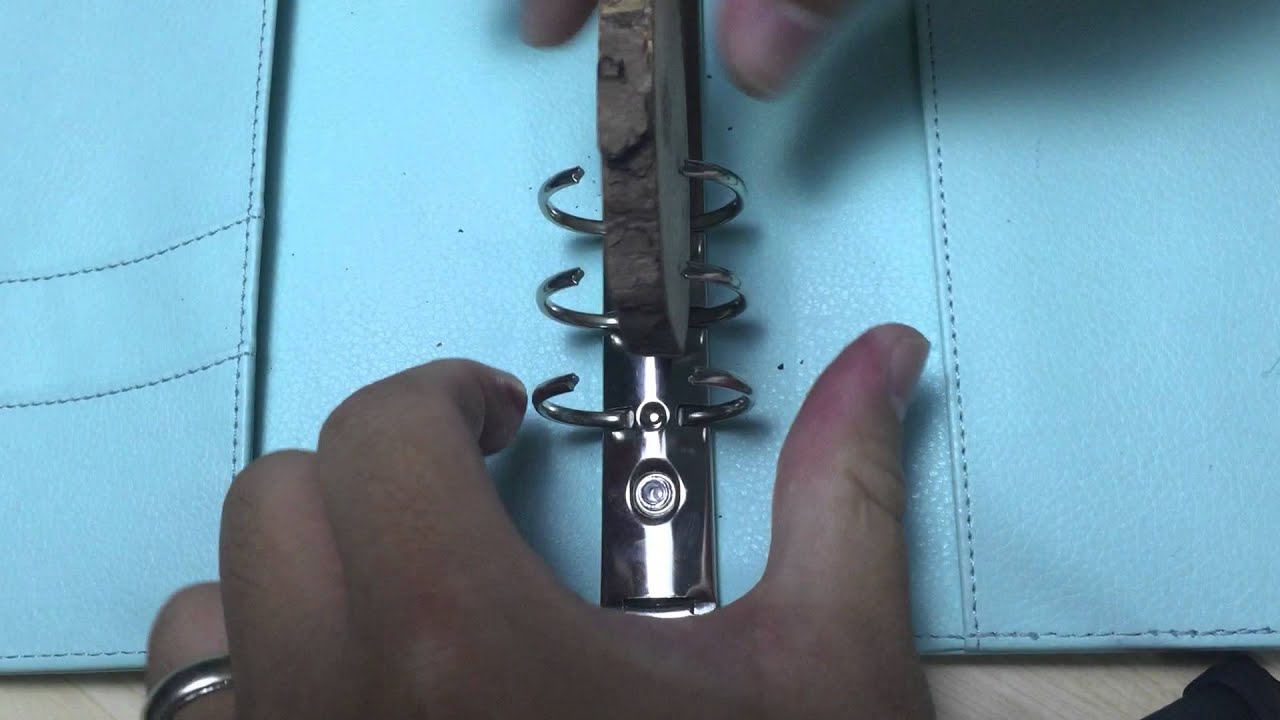 How to fix ring binder with gap