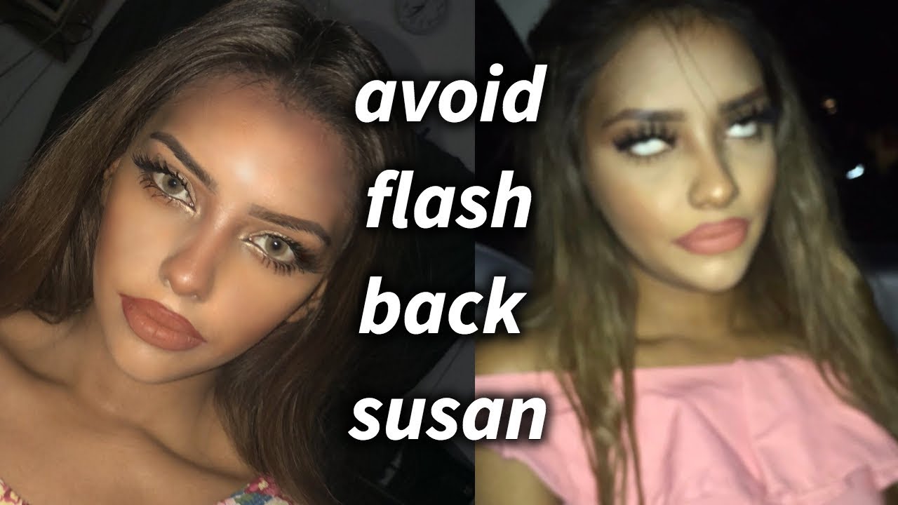 how to avoid flashback & look human..makeup look