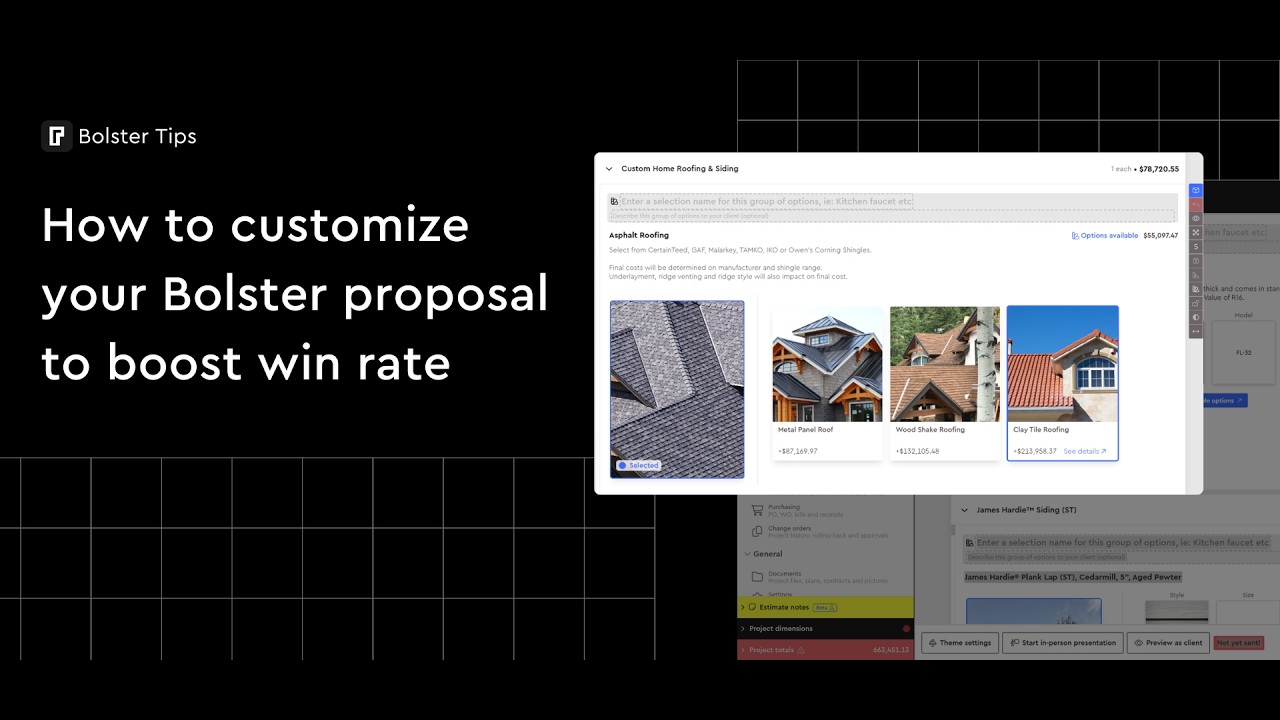 How to customize your Bolster proposal to boost win rate