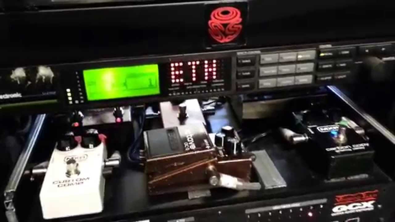 Fredrik &Aring;kesson of Opeth. Guitar rig. Part 1