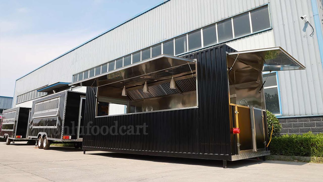 Container Restaurant | Container Food Trailer Display
