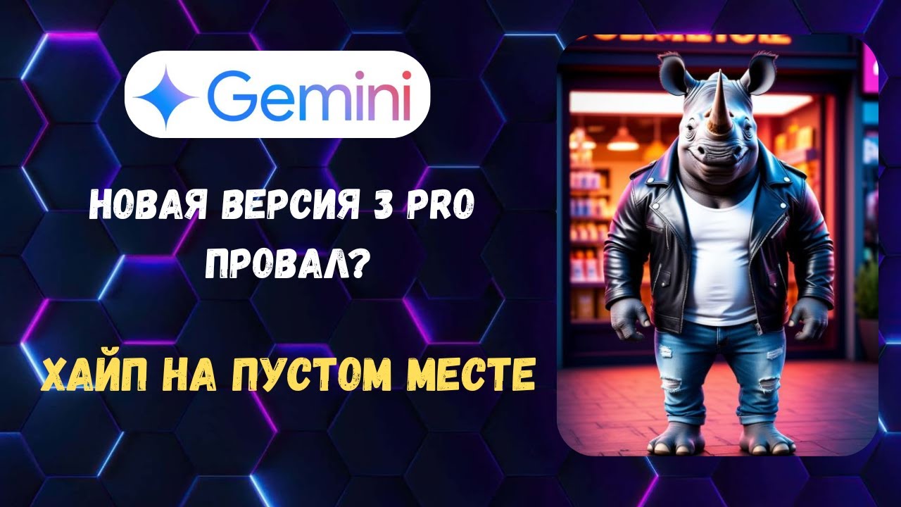 GEMINI 3 PRO — ОБМАН? Новая версия НЕ ЛУЧШЕ старой