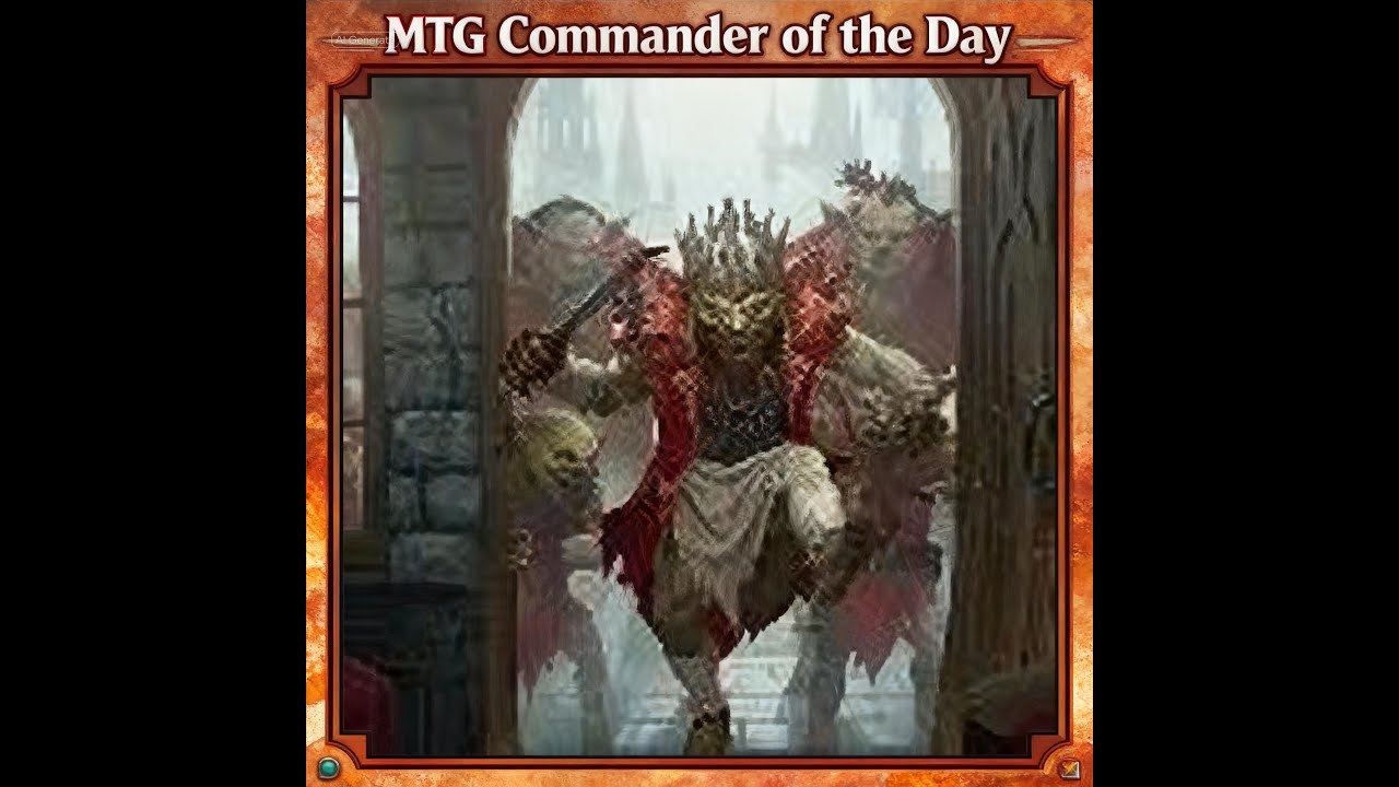 MTG commander of the day, Krenko, Mob Boss