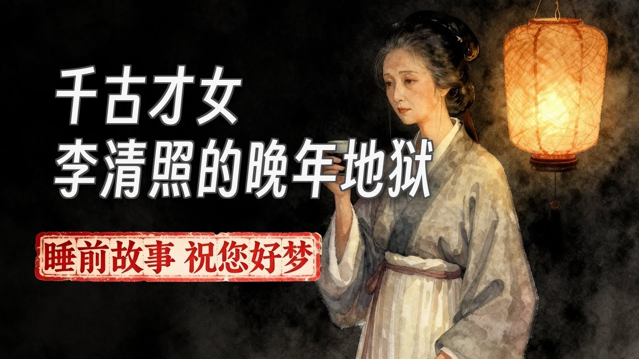 李清照的晚年：再婚遇渣男、被家暴、坐牢起诉，千古第一才女过得有多惨？  睡前故事
