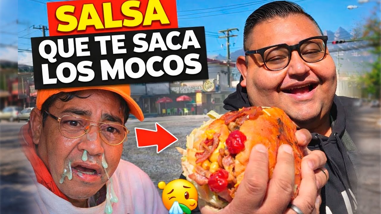 El SABOR DEL BARRIO en la Morelos 🌮🔥 | La hamburguesa no cabía en las manos