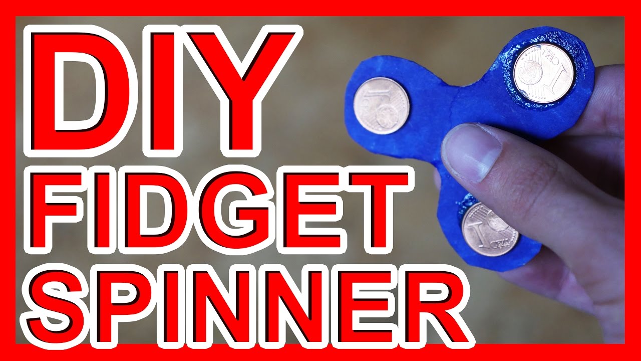 FIDGET SPINNER DIY - Finger Kreisel selber machen