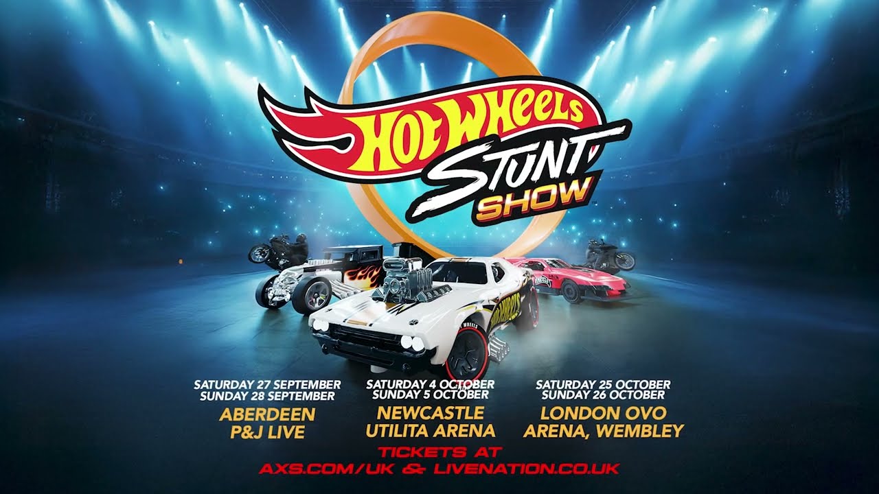 Hot Wheels Stunt Show - P&J Live, Aberdeen - 27th & 28th September 2025