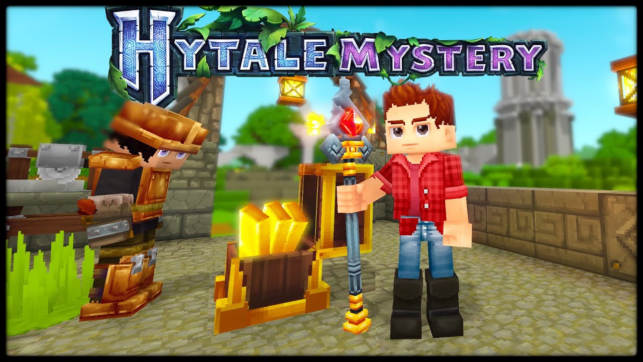 Hytale Mystery ⚔ Tag 2 | Ich bringe Crocodileandy ein Geschenk  @LarsLP   @Crocodileandy