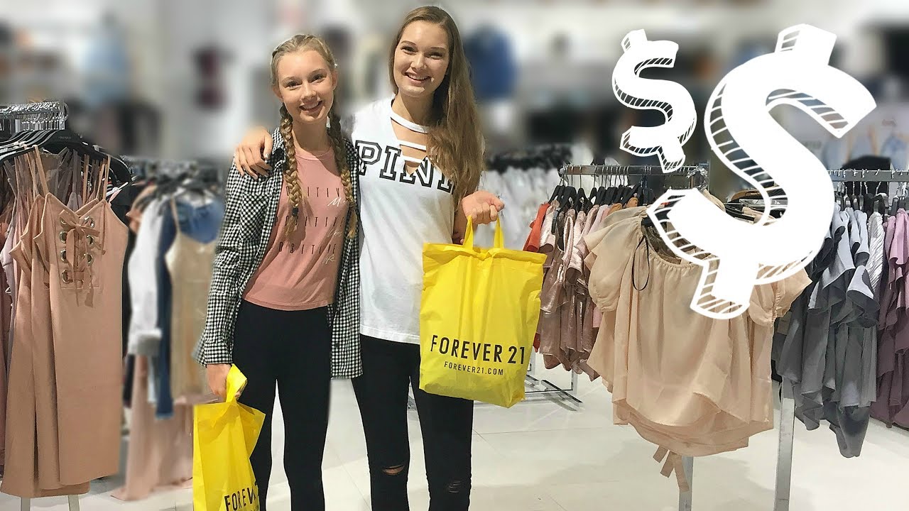 The Forever 21 Shopping Challenge 2017! Sisters Buy Outfits For Each Other!