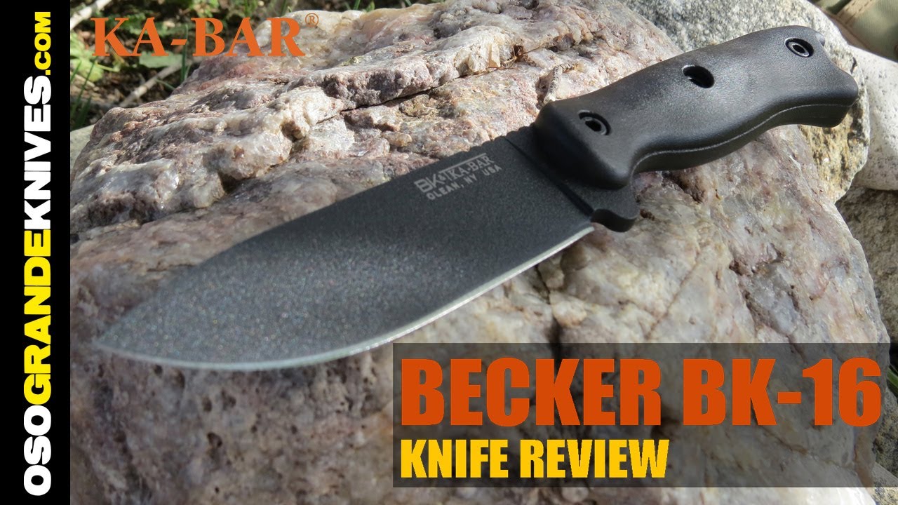 Ka-Bar Becker BK-16 Tweener Bushcraft Knife Review | OsoGrandeKnives