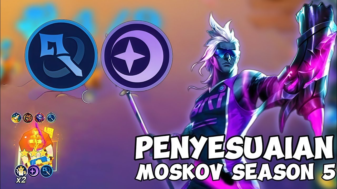 LAWANYA 4 ORANG PAKAI DYRROTH! TAPIBISA GINI COY! CARA MAIN COMMANDER MOSKOV #MagicChessGoGo