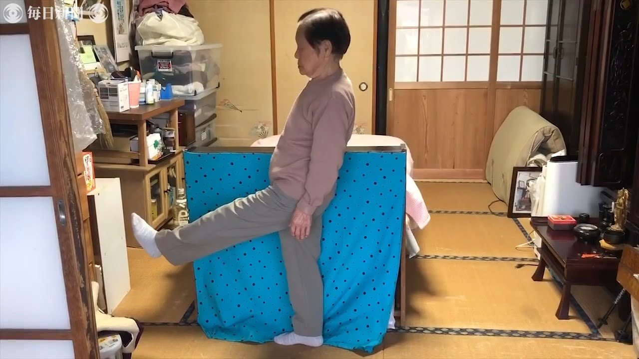 栃木の103歳聖火ランナー 「体が自由自在に動く」オリジナル健康体操とは