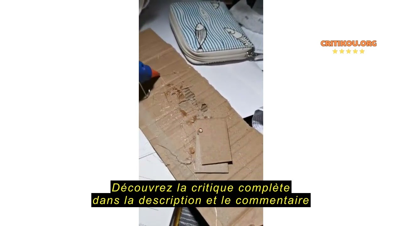 Avis sur la Dweyka Pistolet &agrave; Colle Chaude 75pcs B&acirc;tons Chauffrage Rapide et S&ucirc;r Pistolet &agrave; Colle 20