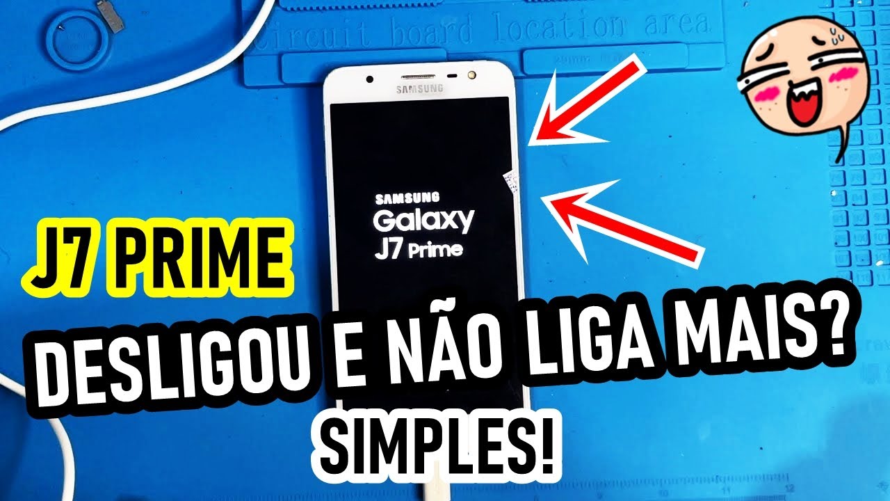 J7 Prime nao liga, desligou e nao liga mais? TENTE ISSO PRIMEIRO!