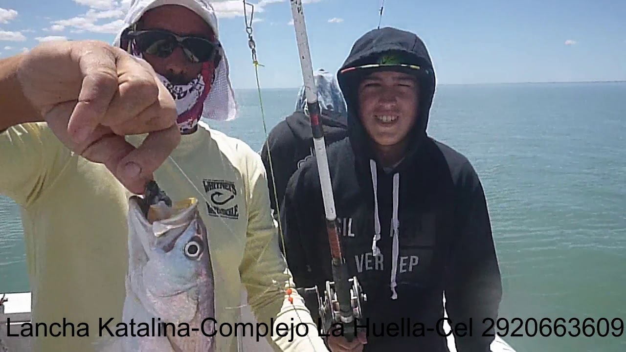 Intensa PESCA de Variada en al Banco de los Negros en la Lancha Katalina en Bahía San Blas