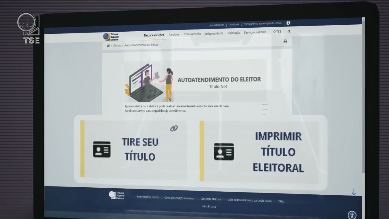 Autoatendimento do Eleitor pela Internet - V&iacute;deo Produzido pelo TSE.