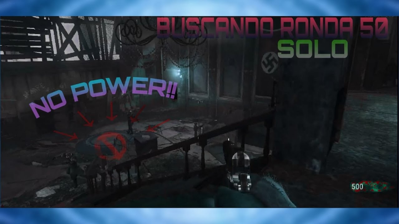 PS3 BUSCANDO RONDA 50 NO POWER SOLO  #envivo #blackops1 #zombies #activison #worldrecord