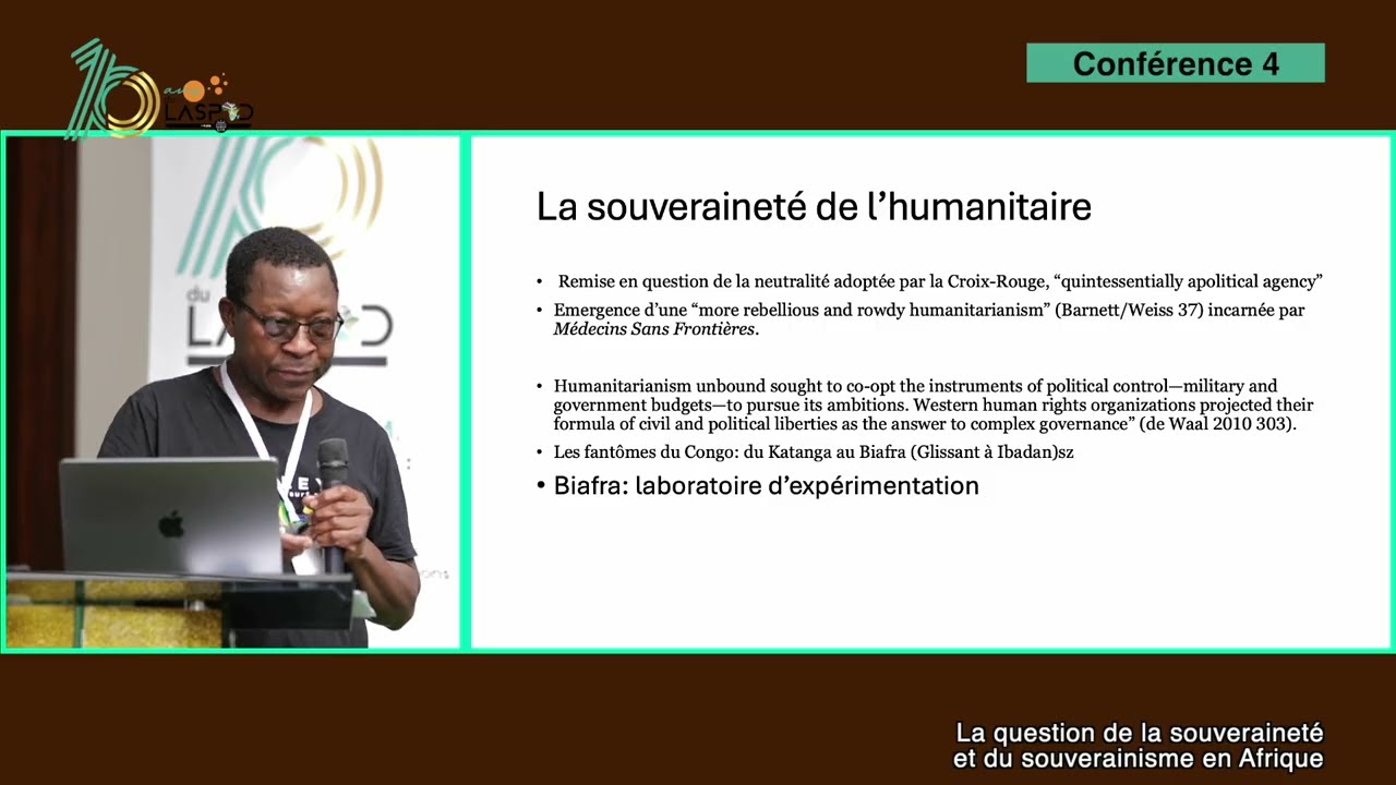 10ans LASPAD+4ans Global Africa Journée 2 - Conférence 4  par Cilas Kemedjio