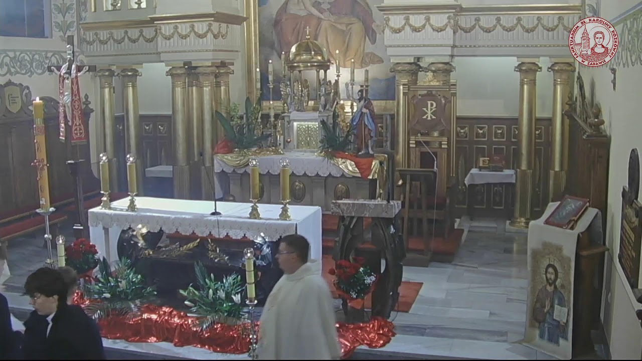 Msza św. na żywo - Sanktuarium bł. Karoliny w Zabawie