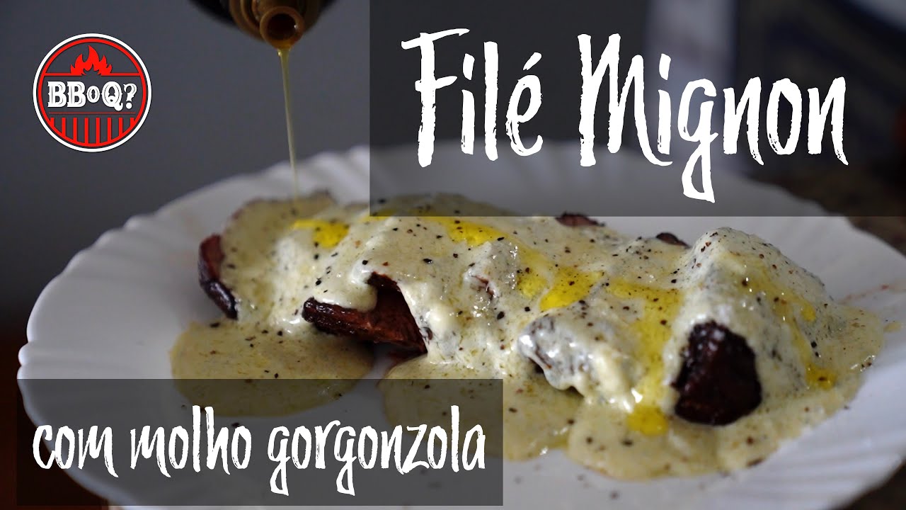 Filé mignon com molho de gorgonzola e requeijão 🐄 - Como fazer - BBoQ? Ep 17
