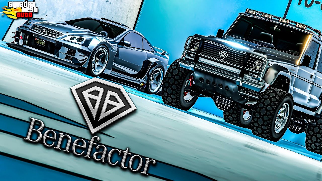 BENEFACTOR Presentation constructeur sur les jeux Grand Theft Auto GTA 5 GTA ONLINE