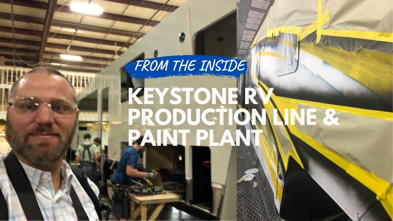 SNEAK PEAK inside the Keystone Factory - follow our rig down the production line and full-body paint