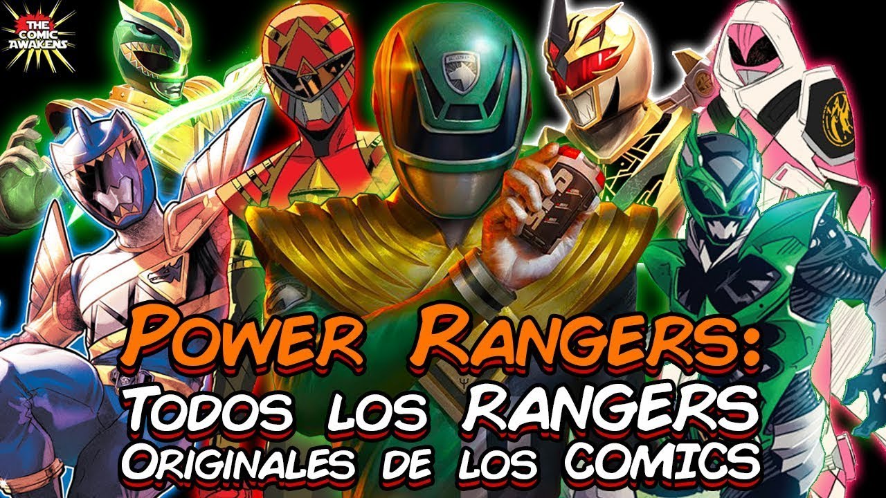 Power Rangers: Todos los Rangers originales de los cómics parte 1