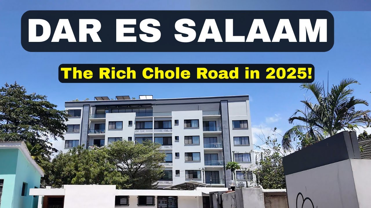 The Rich Chole Road in 2025, This is Dar es Salaam You never see!