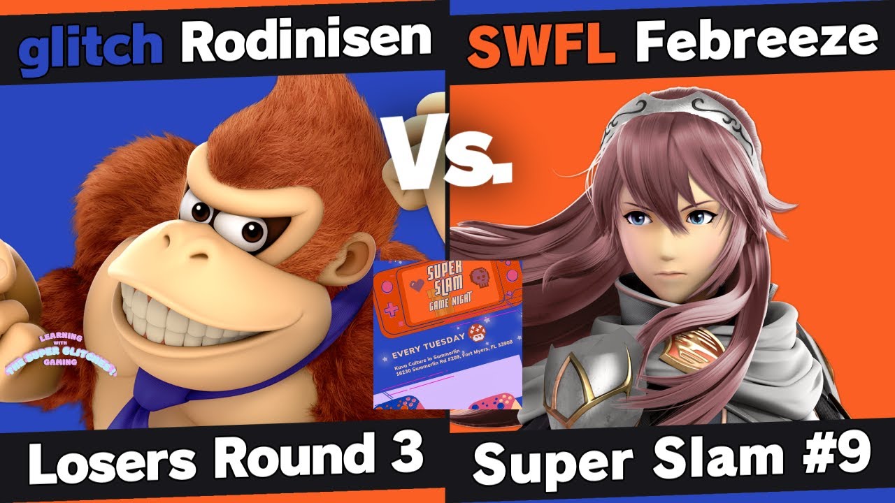 Super Slam 9 - Rodinisen (Donkey Kong) vs Febreeze (Lucina) - Losers Round 3