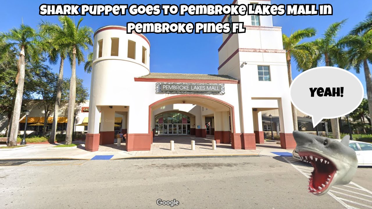 SB Movie: Shark Puppet goes to Pembroke Lakes Mall in Pembroke Pines FL!