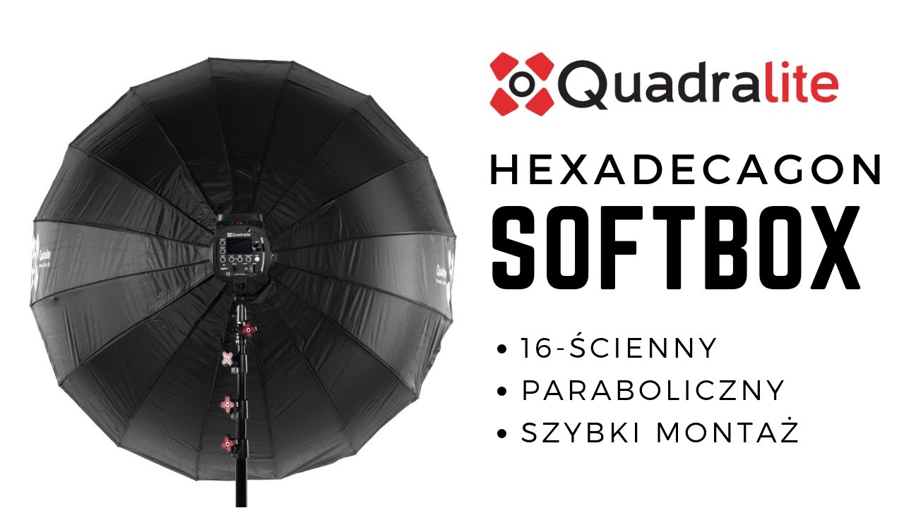 Quadralite Hexadecagon - składany softbox paraboliczny