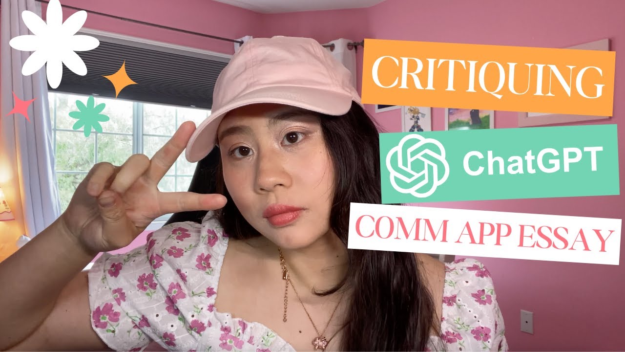 8 Ivy League gal critiques CHAT GPT-generated Common App Essay