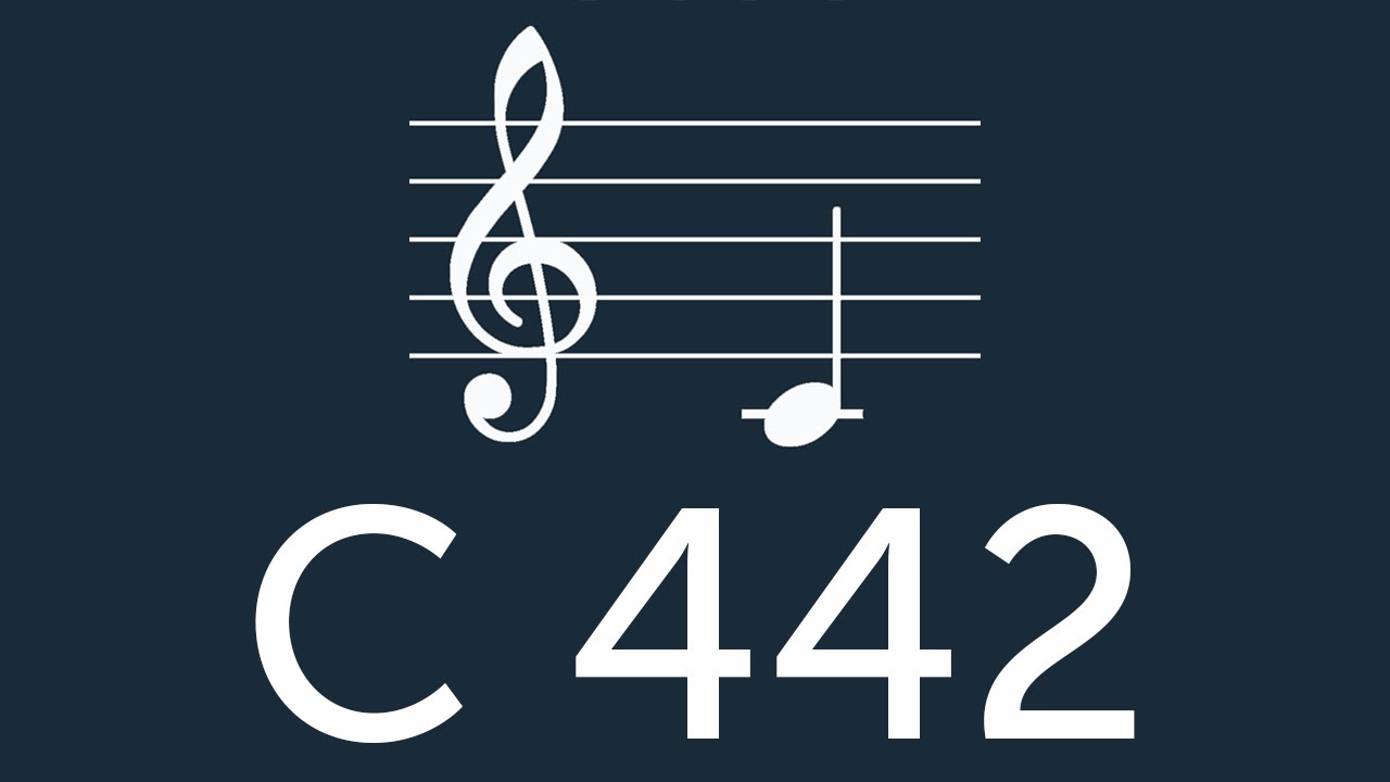 C 442 Tuning Note (10 minutes)