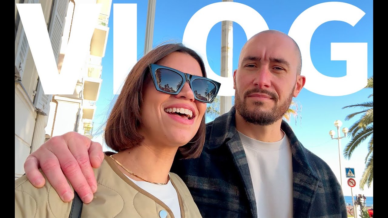 DÉPART EN VACANCES, TROU D'AIR PENDANT LE VOL ET DÉCOUVERTE DE NICE | VLOG | ROSEANDMUSC