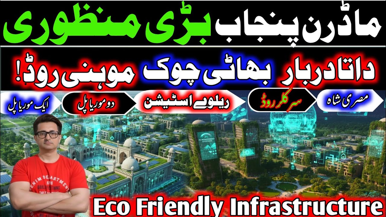 Lahore&rsquo;s Sustainable Development : Mega Projects Turn Into Green Environment