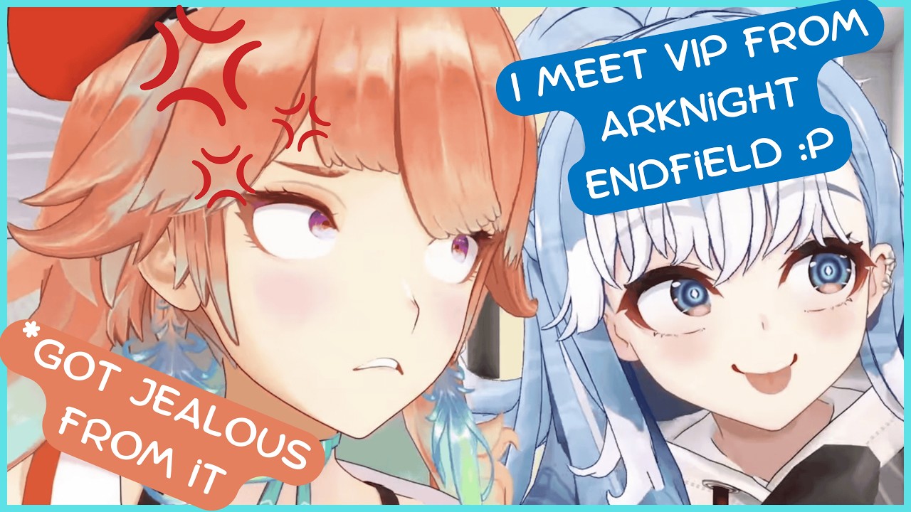 when kobo in shanghai she meet VIP from arknight endfield 【hololive】