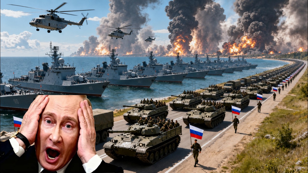 Massive Attack! 30,000 Russian Troops at the Border Brutally Attacked by US Elite Forces - Arma 3