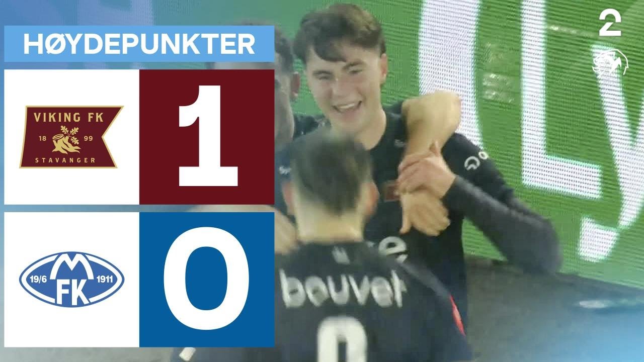 Viking 1 - 0 Molde - Høydepunkter