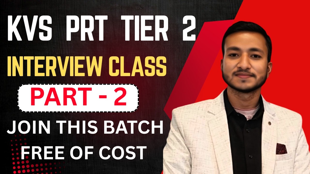 KVS PRT Tier 2 interview class part 2 🔥 Expected & Final Cut Off | Safe Score Analysis #kvsprtcutoff
