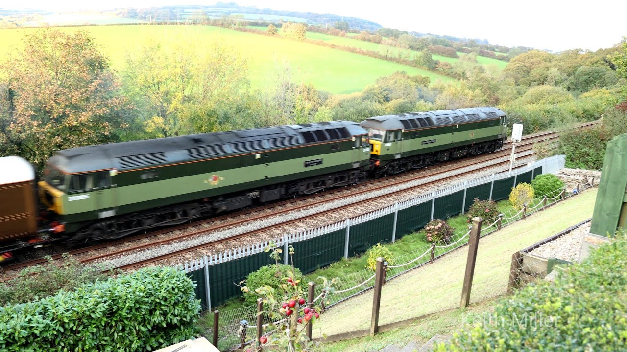 The Cornish Riviera Statesman with 47805 and 47810 on 14th October 2025