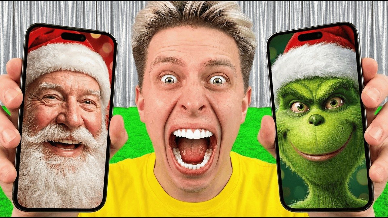 НИКОГДА НЕ ЗВОНИ САНТЕ И ГРИНЧУ ОДНОВРЕМЕННО В 3:00 ночи!