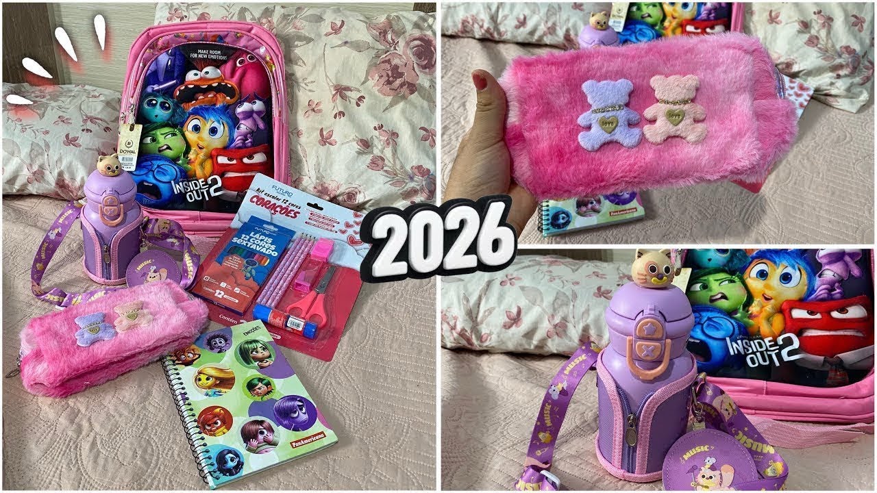 MATERIAL ESCOLAR DA MINHA FILHA ❤️ EM 2026 