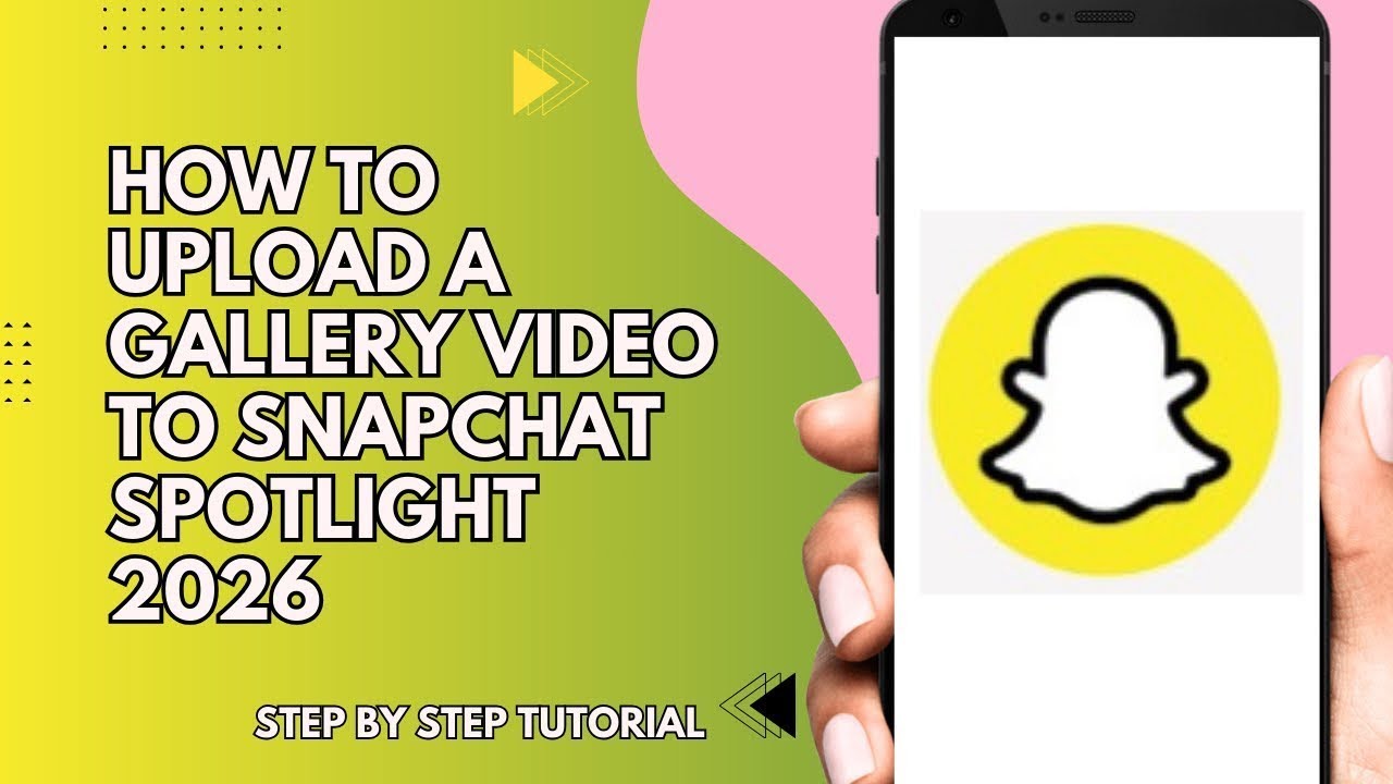 HOW TO UPLOAD A GALLERY VIDEO TO SNAPCHAT SPOTLIGHT 2026 | STEP BY STEP TUTORIAL | QINLEE